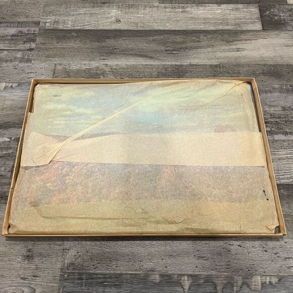 Set of 6 vintage permanent plastic coated inspirational placemats - Picture 3 of 11